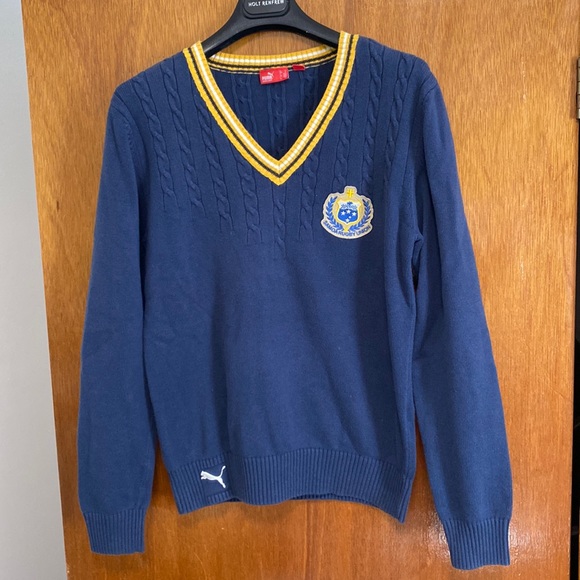 Men’s V-Neck Sweater - Picture 1 of 8